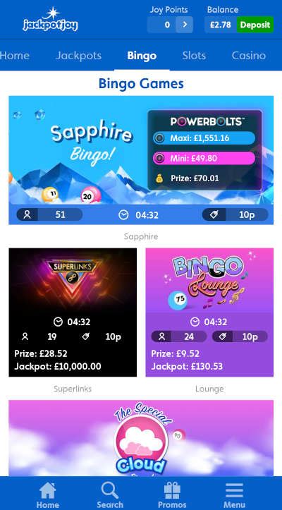 jackpotjoy bingo login|Mobile Bingo .